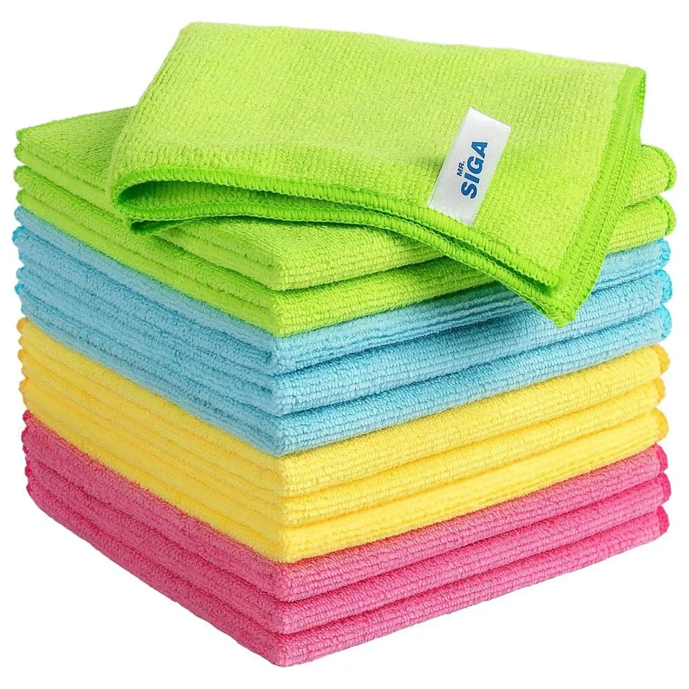 Mr. Siga Soft Microfiber Cleaning Cloths 12 pk 12.6